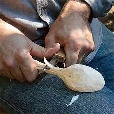 hacer cuchara de madera